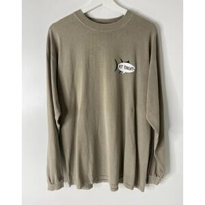 Comfort Colors Not Tonight I’m Fishing Long Sleeve Men’s T-shirt L